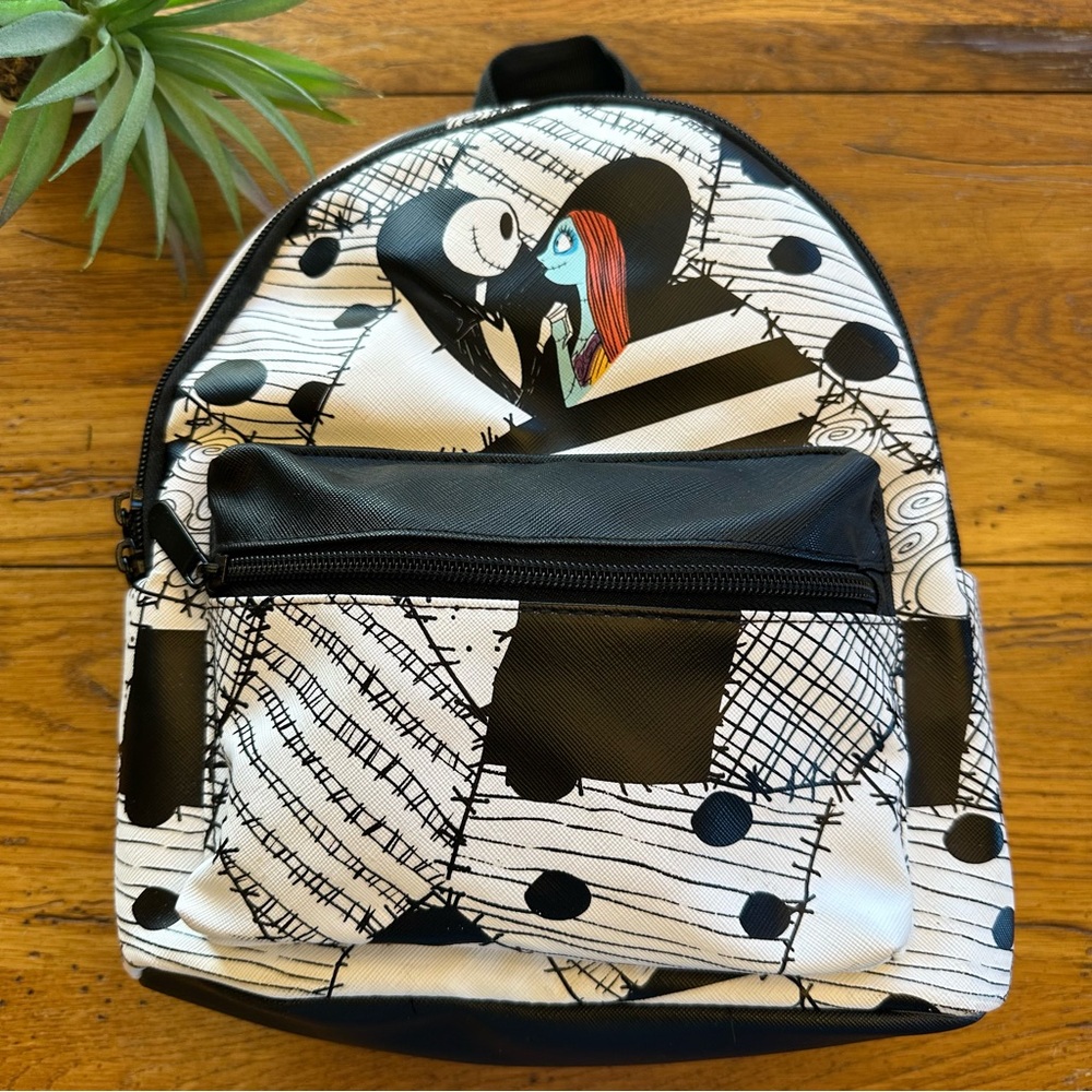 Disney The Nightmare Before Christmas Jack Skellington and Sally Mini Backpack